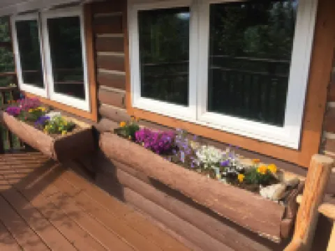 Denali Park Homestead house, Just one mile North from the Park Entrance デナリのホテル