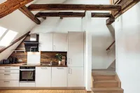 Großes Design Apartmentinnenstadtgruppe&familie