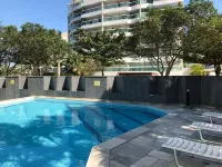 Excellent 135 m2 apartment 70 m from the sea, with electric barbecue and Wi-Fi - 수영장