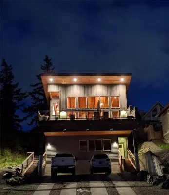 Birch Bay Beach-Sunset View
