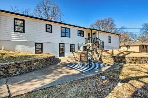 Emporia Family Home Near Downtown Game Room!