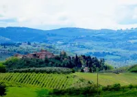 Suite Family Room with Attic and View, use of two pools at Casale del Vacanziere
