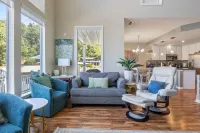 Wall of Windows and Private Swim Dock - Stunning Lakefront Oasis