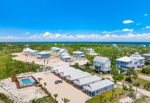 케이프 코티지의 주방 시설 이미지