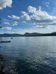 Charming cottage on Lake Willoughby w/ sun porch, private deck and dock.