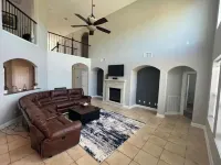 Cozy five bedroom home game room theater Room Hotels in Sienna Plantation