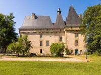 Castle Apartment in Chaleix by Forest