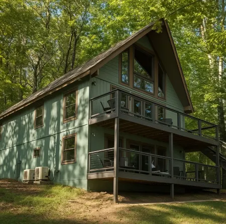 Cozy 6-Bedroom Cabin in Wintergreen Resort