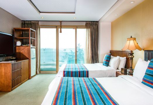 군산 호텔 내부