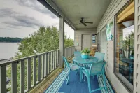 Lake-View Balcony Hot Springs Penthouse! - spa