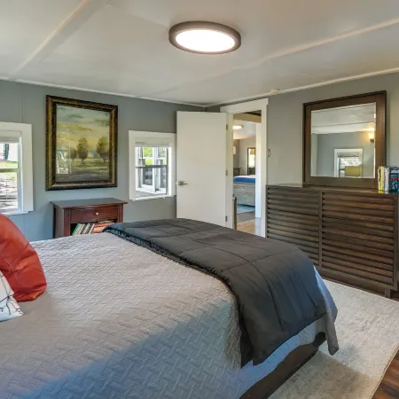 Waterfront Lake LBJ Cabin w/ Private Dock!