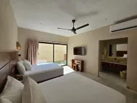 Luumbal Hotel Boutique El Cuyo - balcon
