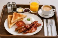 Royal Palms Motor Inn - servizio colazione