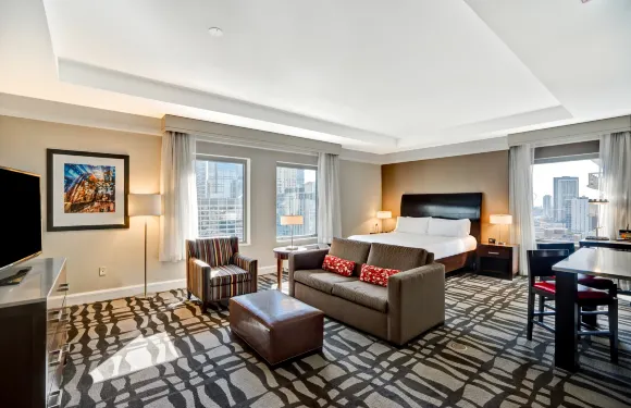 芝加哥市中心壯麗大道希爾頓花園酒店