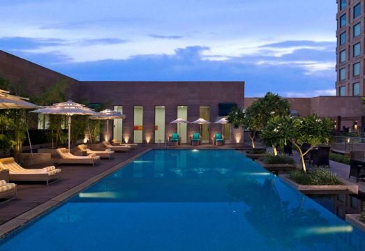 암리차르 호텔 객실 전경