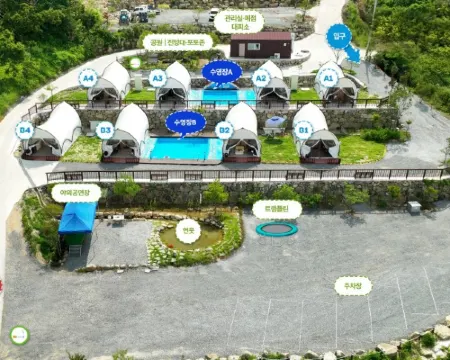 Hapcheon the Glad Glamping 陝川郡酒店