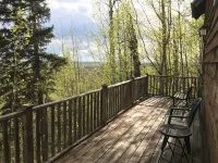 Birchcrest Cabin On Unique Ridge Top With Views of Denali and the Alaska Range