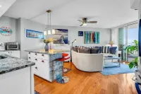 Spectacular Direct Beach ,Ocean  View 17 floor Romantic Get Away King Bed !