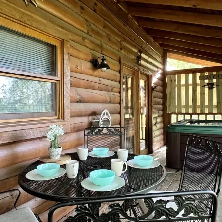 Cozy cabin 2 miles from Parkway! Secluded_Screen Porch_Wifi_Pool_Dog Friendly