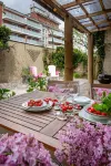 "Sea lights" apartment on Sylt for 2 people with garden in the city center