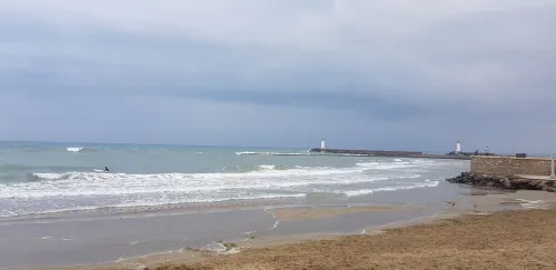 Apartment direct access to the beach