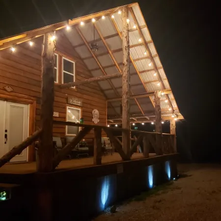 Rustic River Cabin Getaway