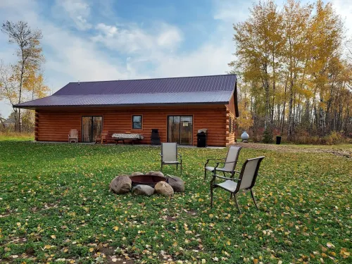 Finlayson  New log cabin on 10 acres