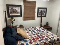 Cozy family fish camp on the Little Red River, a premier trout fishing stream!