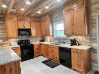 A cozy 2 bed 2 bath cabin In Leakey Tx on 140 Acres with 2,000 FT of River Front