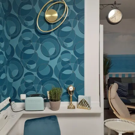 Blaue Welle - Gemütlichkeit mit Stil