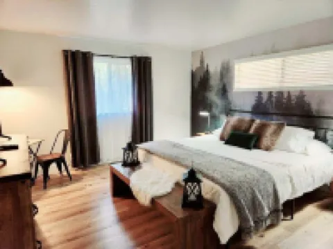 FirePit~Horseshoes~King Beds~Near Lake, Wine, Snow