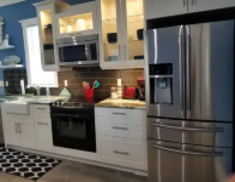 Nautical Cottage on Geneva St. is truly located downtown Lake Geneva, WI