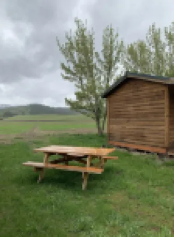 The Bear Cabin a rustic ranch cabin 卡里布縣酒店