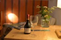Kleine Vintage-ferienwohnung Für1-3gäste, Außenpool, Sauna, Park, Natur, Ruhe