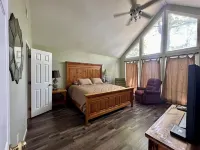 Family house by the lake