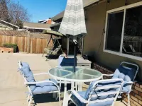 4-bedroom house w/4th room as private separate suite w/POOL Hotels in Sutter County