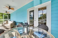 Relax and Recharge: Spacious 3-Suite Home in Tybee Island,  Short Walk to Beach!