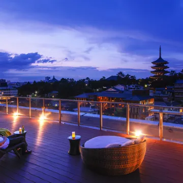 Ryokan Asukasou at the Entrancne of Nara Park Hotels near Kōfuku-ji