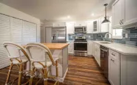 Modern Farmhouse Retreat – Heated Pool & Close to Beaches!