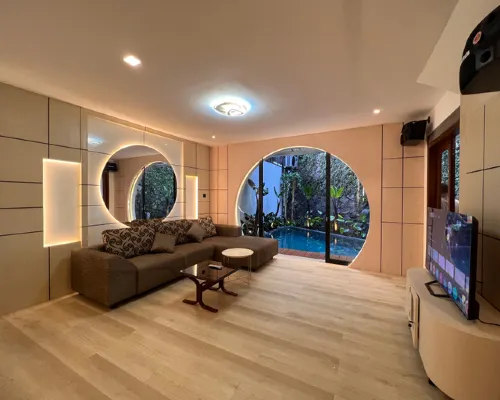 Villa Amethyst Dago (M-30) 3BR With Private Hot pool and Karaoke Set Hotels in Cimenyan