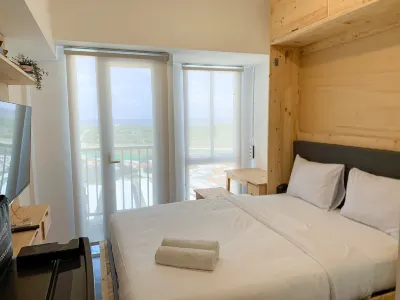 Minimalist Studio Room at Tokyo Riverside Pik 2 Apartment