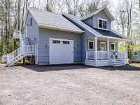 Sebago, newer construction, lake access, AC, 3bd2.5bth, Long Beach neighborhood Hotels in Sebago