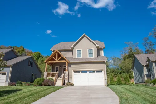 Modern Open Floor Plan with Gas Fireplace and Deck - Bright and Charming