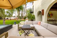 Stunning Pool and Hot Tub with Designer Kitchen - Luxurious Pueblo Revival Oasis