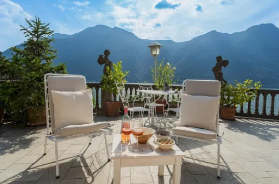 Terrace on Orrido di Nesso Waterfall by Rent All Como