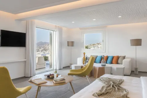 Myconian Korali Relais & Chateaux - Bãi đậu xe