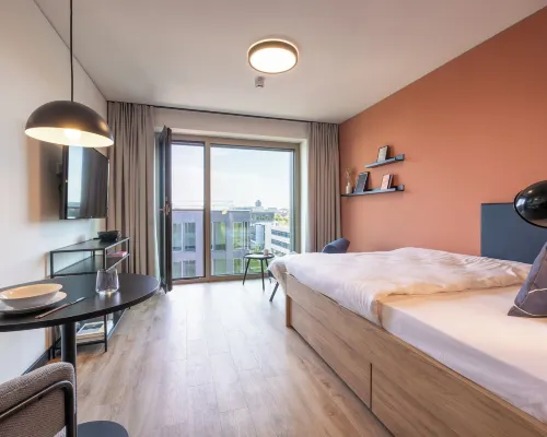 The Base Munich Hotels near Hasenbergl underground station