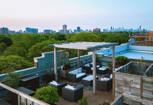 더 게스트하우스 호텔 주방이 있는 객실