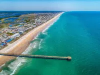 Cozy Beach Home w/ Fire Pit, Grill & Outdoor Swings— Min from Surf City Pier! Hotels in Pender County