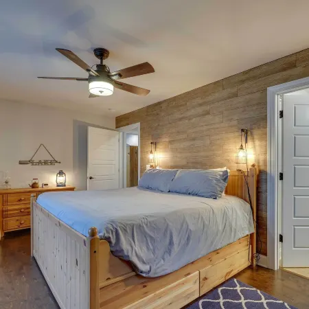 Lakefront Butler Home w/ Hot Tub & Fire Pit!